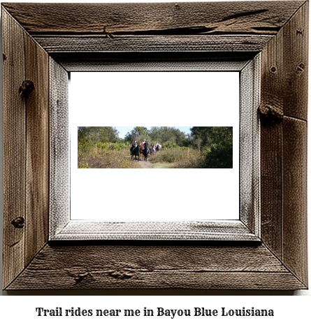 trail rides near me in Bayou Blue, Louisiana